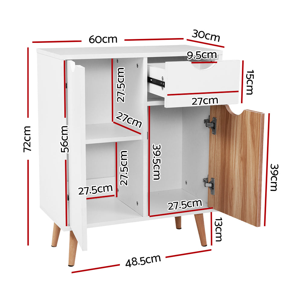 Artiss Buffet Sideboard Cabinet Storage Hallway Table Kitchen Cupboard Wooden