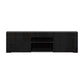 Artiss 130cm RGB LED TV Stand Cabinet Entertainment Unit Gloss Furniture Black