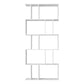 Artiss 5 Tier Bookshelf Display Shelf CD Cabinet Bookcase Stand Storage White