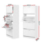 Artiss 60 Pairs Shoe Cabinet Shoes Rack Storage Organiser Shelf Cupboard Drawer