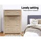 Artiss 5 Chest of Drawers Tallboy Dresser Table Bedroom Storage Cabinet