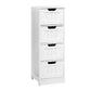 Artiss Storage Cabinet Chest of Drawers Dresser Bedside Table Bathroom Stand