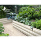 Greenfingers Garden Bed 2PCS 210X90X30cm  Galvanised Steel Raised Planter Cream