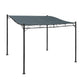 Instahut Gazebo 3x2.55m Party Marquee Outdoor Wedding Tent Iron Art Canopy Grey