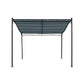 Instahut Gazebo 3x2.55m Party Marquee Outdoor Wedding Tent Iron Art Canopy Grey