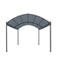Instahut Gazebo 4x3m Party Marquee Outdoor Wedding Event Tent Iron Art Gazebos Grey