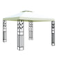 Instahut Gazebo 3x3m Marquee Outdoor Party Wedding Gazebos Tent Iron Art
