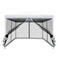 Instahut Gazebo Pop Up Marquee 3x3m Wedding Mesh Side Wall Outdoor Gazebos White