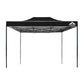 Instahut Gazebo Pop Up Marquee 3x4.5 Outdoor Wedding Gazebos Base Pod Kit Black