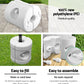 Instahut Gazebo Pop Up Marquee 3x6 Outdoor Wedding Base Pod Kit White