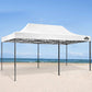 Instahut Gazebo Pop Up Marquee 3x6 Outdoor Wedding Base Pod Kit White