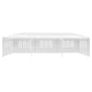 Instahut Gazebo 3x9m Outdoor Marquee side Wall Gazebos Tent Canopy Camping White 5 Panel