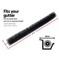 36 Pcs Gutter Brush Guard 92cm X 10cm Length Leaf Twigs Filter Home Garden