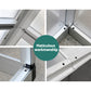 Greenfingers Greenhouse Aluminium Green House Garden Shed Greenhouses 3.02x2.5M