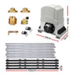 LockMaster Electric Sliding Gate Opener 1200KG With Hardware Kit 4M Rail