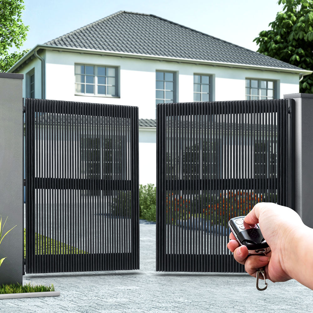 LockMaster Swing Gate Opener Double Automatic Electric Kit Remote Control 1000KG