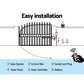 LockMaster Swing Gate Opener 40W Auto Solar Power Electric Remote Control 600KG