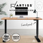 Artiss Standing Desk Sit Stand Table Riser Height Adjustable Motorised Electric Computer Laptop Table