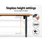 Artiss Standing Desk Sit Stand Table Riser Height Adjustable Motorised Electric Computer Laptop Table