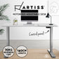 Artiss Standing Desk Height Adjustable Motorised Electric Sit Stand Computer Table 140cm
