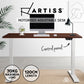 Artiss Standing Desk Sit Stand Table Riser Motorised Electric Height Adjustable Computer Laptop Table Home Office White Frame