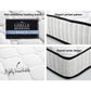 Giselle Bedding Peyton Pocket Spring Mattress 21cm Thick King Single