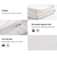 Giselle Bedding Memory Foam Mattress Topper w/Cover 8cm - King