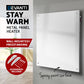 Devanti 450W Metal Wall Heater Mount Panel Heater Slimline Portable Caravan