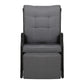 Gardeon Recliner Chair Sun lounge Setting Outdoor Furniture Patio Wicker Sofa