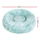 i.Pet Pet bed Dog Cat Calming Pet bed Small 60cm Teal Sleeping Comfy Cave Washable