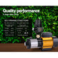 Giantz 2500W Multi Stage Water Pump Pressure Rain Tank Farm House Irrigation