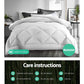 Giselle Bedding Super King 800GSM Microfibre Bamboo Microfiber Quilt