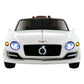 Bentley Kids Ride On Car Licensed Electric Toys 12V Battery Remote Cars White