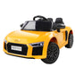 Rigo Kids Ride On Audi R8 - Yellow
