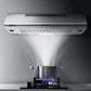 DEVANTI Fixed Range Hood Rangehood Stainless Steel Kitchen Canopy 60cm 600mm
