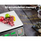 40KG Digital Kitchen Scale Electronic Scales Shop Market Commercial