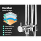 Cefito WELS 9'' Rain Shower Head Set Round Handheld High Pressure Wall Chrome