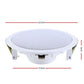 2 x 6" In Ceiling Speakers Home 80W Speaker Theatre Stereo Outdoor Multi Room