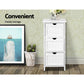 Artiss Bedside Table - White
