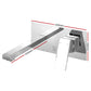 Cefito Bathroom Tap SET OF 2 Basin Mixer Wall Taps Faucet Sink Brass Silver WELS