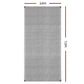 Instahut 3.6x7.3m Tarp Camping Tarps Poly Tarpaulin Heavy Duty Cover 180gsm Silver