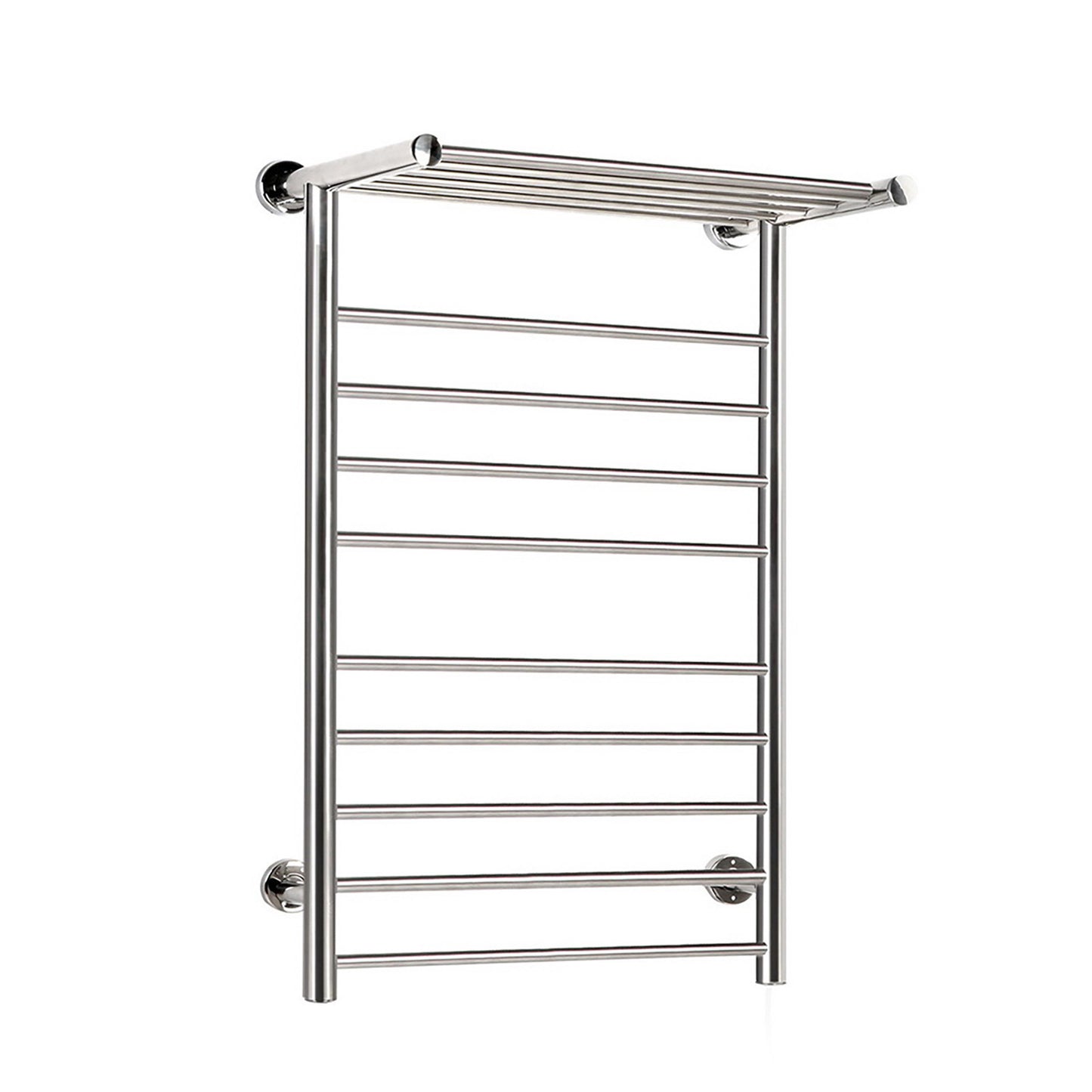 Devanti Electric Heated Towel Rail Warmer Heater Rails Rack Wall Mounted 14 Bar