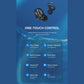 FitSmart In Ear Buds with Charging Case Portable Wireless Black