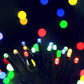 Milano Decor Solar Powered Outdoor Fairy Lights - Multicoloured - 200 Lights