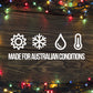 Milano Decor Outdoor LED Plug In Fairy Lights - Multicoloured - 200 Lights