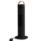 Pursonic Electric Ceramic Tower Heater Portable Oscillating Remote Control - Black