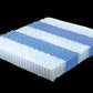Ergopedic Mattress 5 Zone Latex Pocket Spring Mattress In A Box 30cm - Single - White  Grey  Black