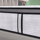 Ergopedic Mattress 5 Zone Latex Pocket Spring Mattress In A Box 30cm - Queen - White  Grey  Black
