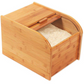 Bamboo Rice Grain Cereal Storage Box - 5kg capacity - Medium