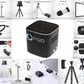 PIQO Projector The world's most smart 1080p mini pocket projector including 7 Accessories (Value Pack)